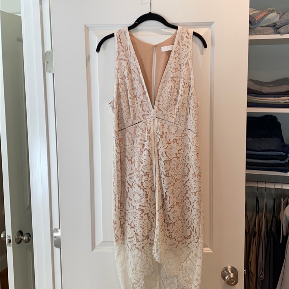 ASTR THE LABEL White lace dress